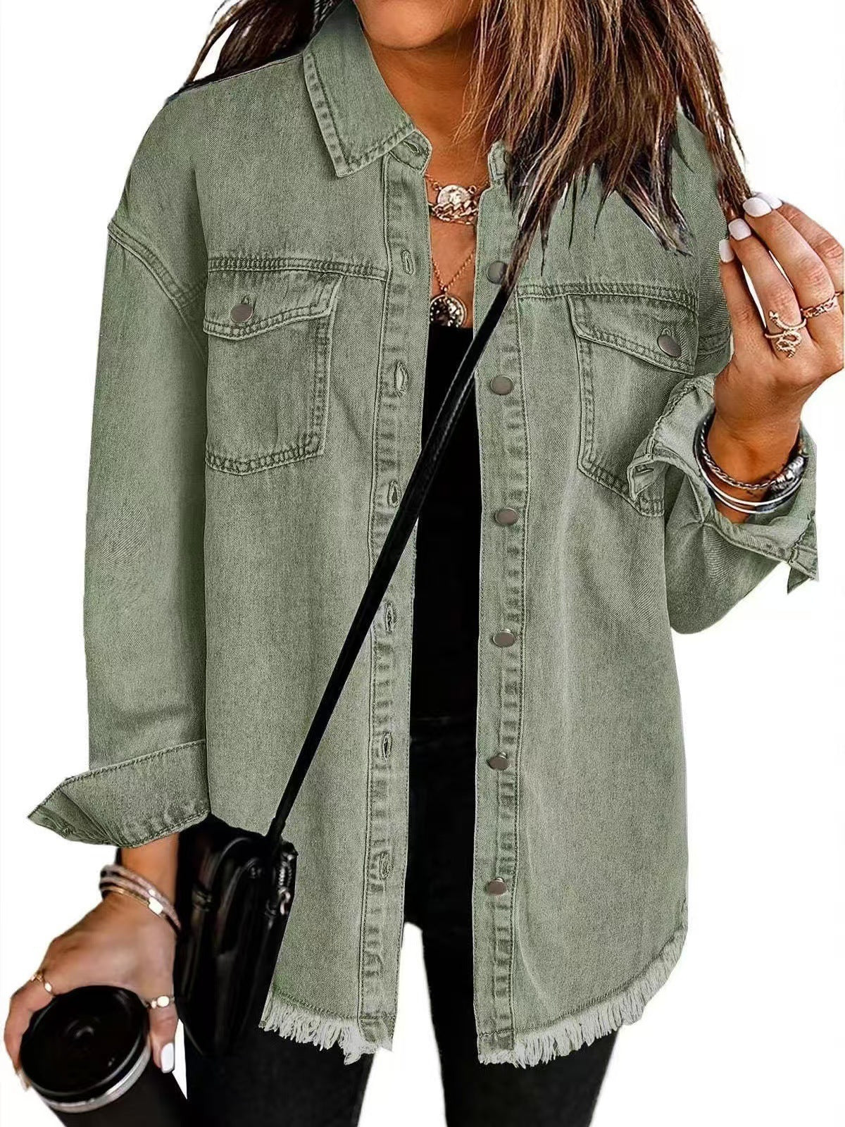 ROXANE™ – KLASSISK DENIMJAKKE TIL HVERDAGENS LOOK