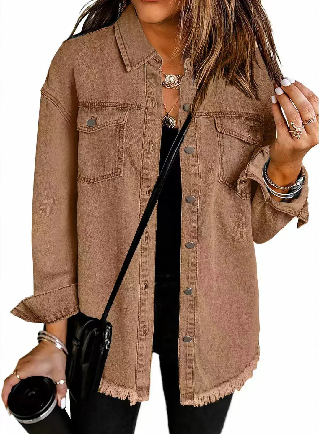 ROXANE™ – KLASSISK DENIMJAKKE TIL HVERDAGENS LOOK