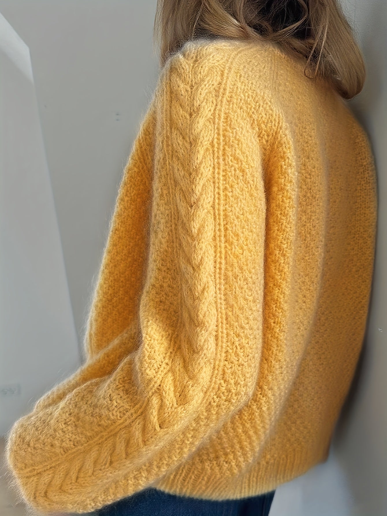 DWINA™ – STRIKKET CARDIGAN MED KNAPPER