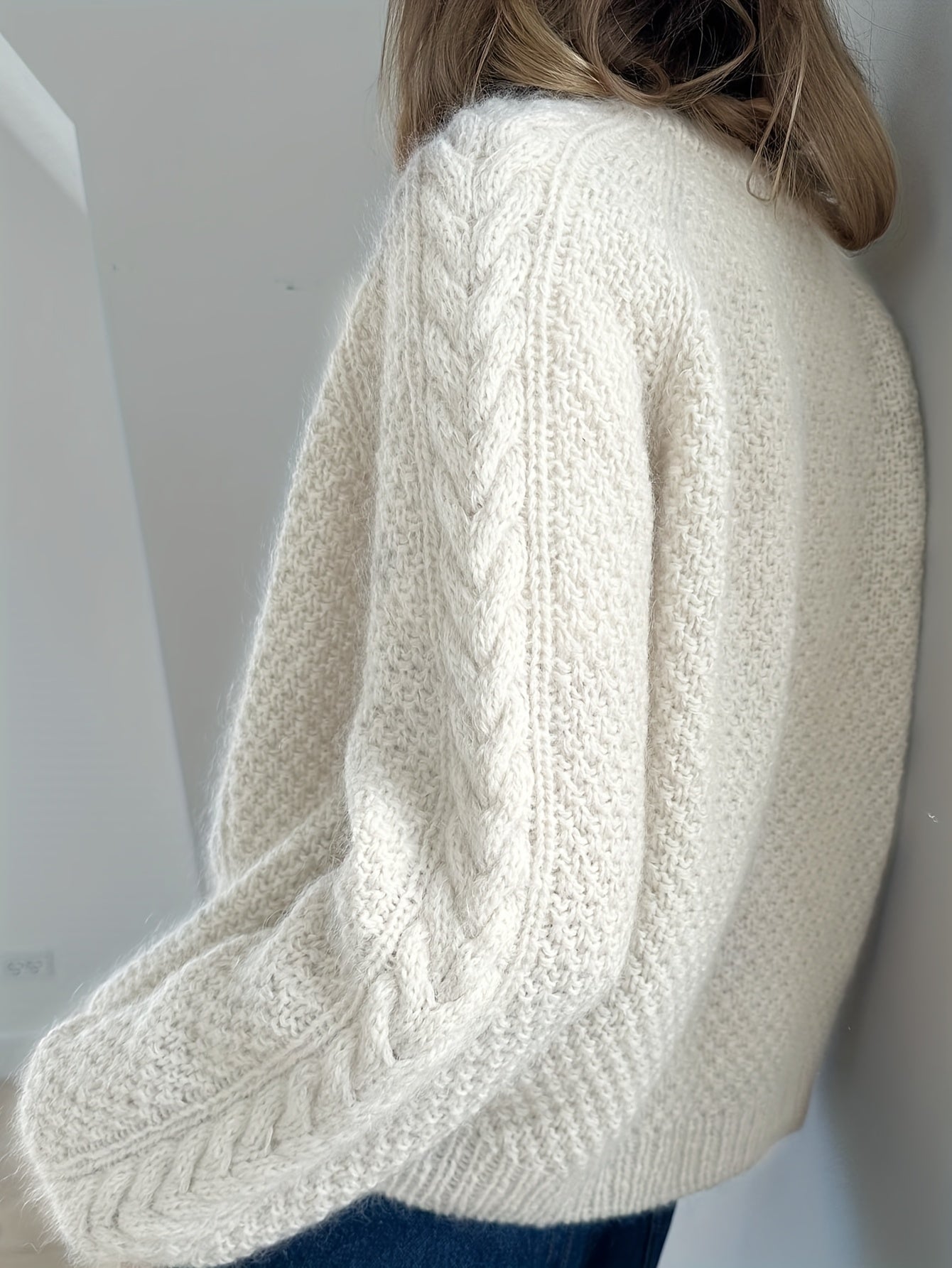 DWINA™ – STRIKKET CARDIGAN MED KNAPPER