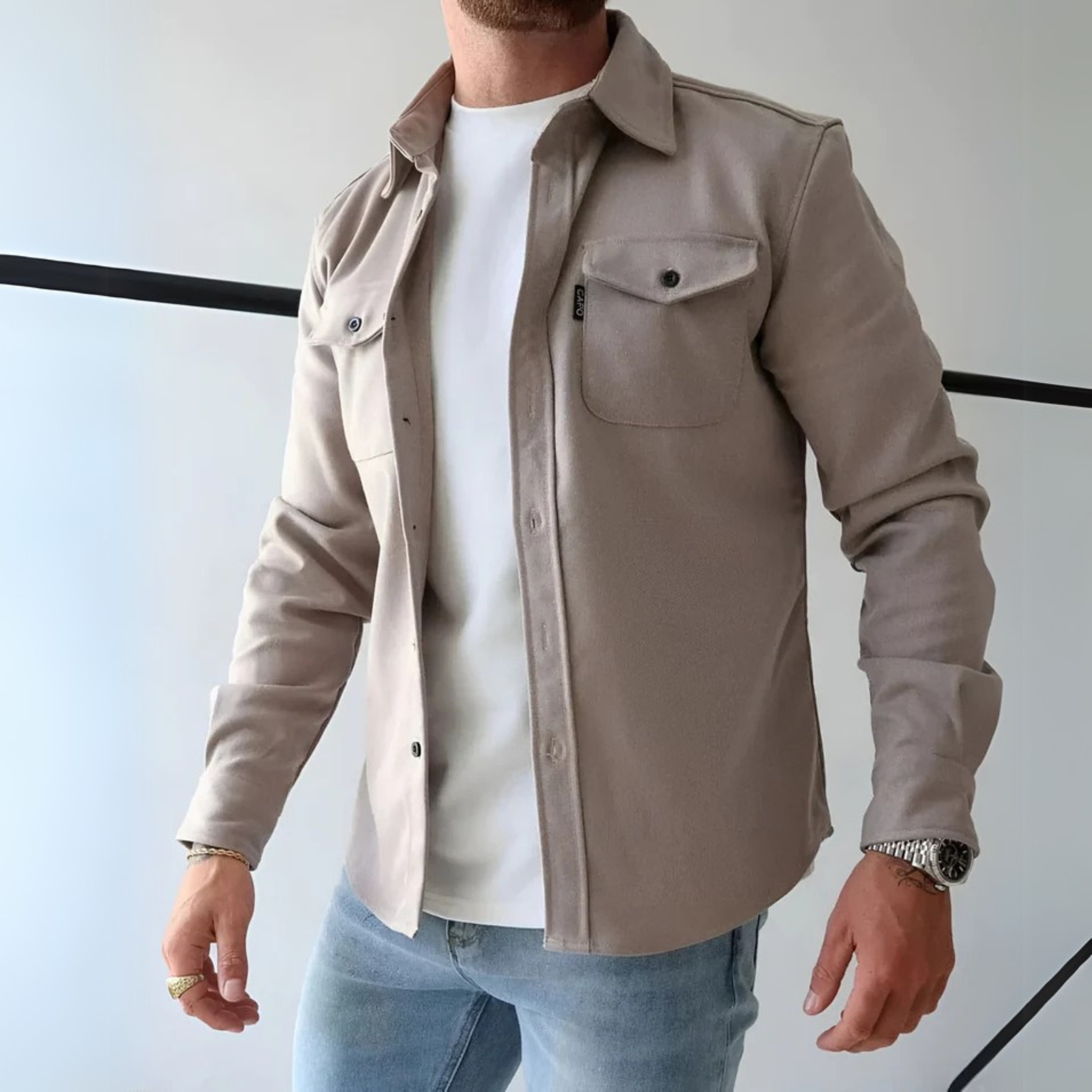 Daniel™ | Casual skjortjakke