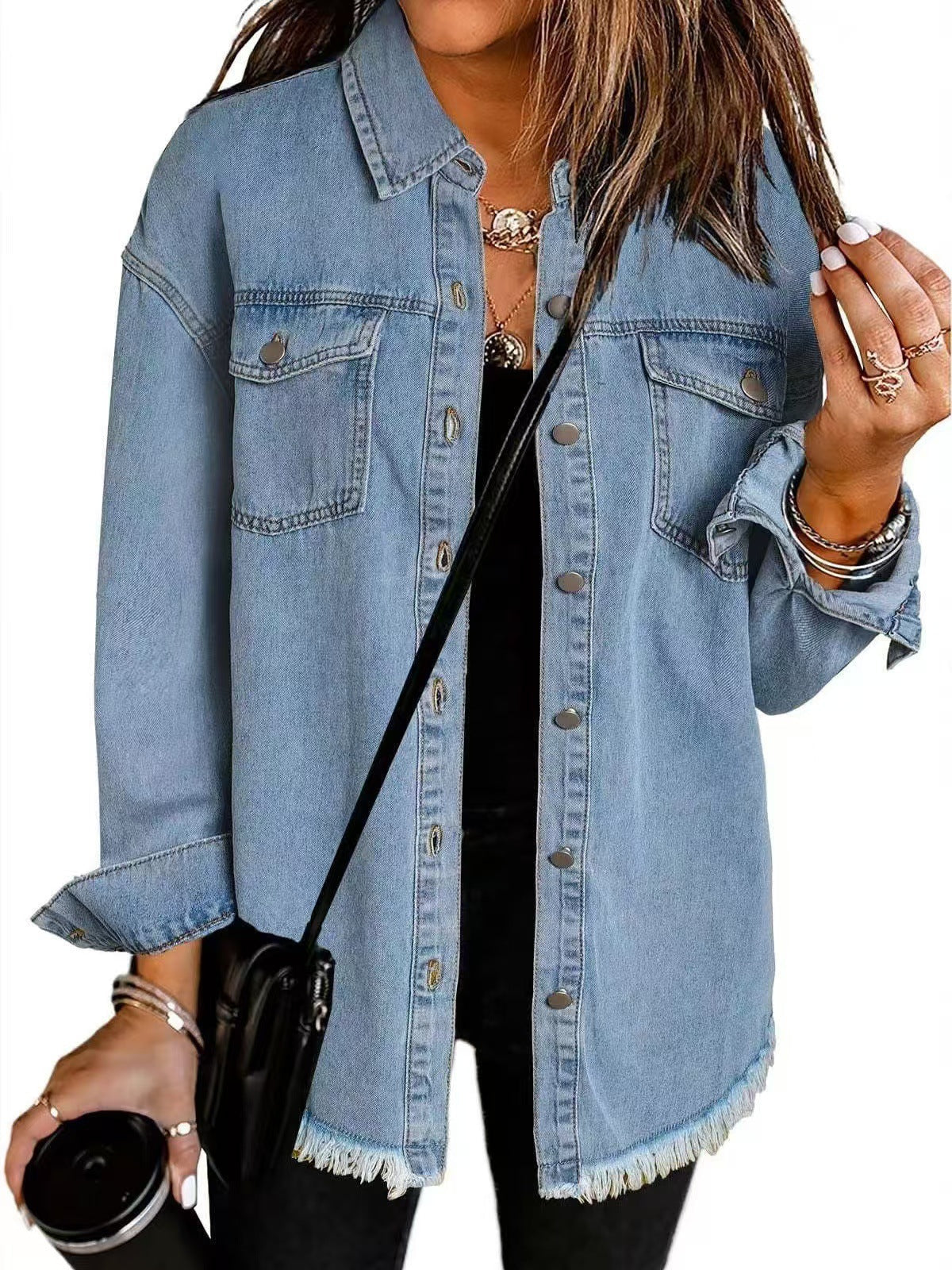 ROXANE™ – KLASSISK DENIMJAKKE TIL HVERDAGENS LOOK